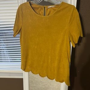 Altard State Scalloped Shirt